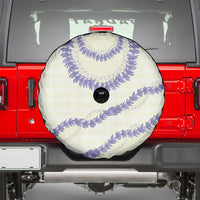 Hawaii Honohono Palaka Motifs Spare Tire Cover Hawaiian Orchid Lei