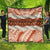Aloha Hawaii Mikioi Lei Quilt Beige Tropical Flower Pattern - Polynesian Pride