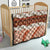 Aloha Hawaii Mikioi Lei Quilt Beige Tropical Flower Pattern - Polynesian Pride