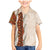 Aloha Hawaii Mikioi Lei Family Matching Mermaid Dress and Hawaiian Shirt Cattail Red Tropical Flower Pattern - Polynesian Pride