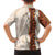Aloha Hawaii Mikioi Lei Family Matching Off Shoulder Maxi Dress and Hawaiian Shirt Cattail Red Tropical Flower Pattern - Polynesian Pride