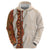 Aloha Hawaii Mikioi Lei Hoodie Cattail Red Tropical Flower Pattern - Polynesian Pride