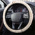 Aloha Hawaii Mikioi Lei Steering Wheel Cover Cattail Red Tropical Flower Pattern - Polynesian Pride
