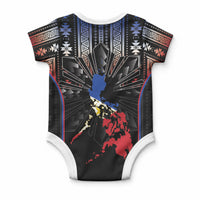 Mabuhay Philippines Festival Baby Onesie Filipino Map Sampaguita Igorot Pattern