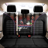Mabuhay Philippines Festival Back Car Seat Cover Filipino Map Sampaguita Igorot Pattern LT14 - Polynesian Pride