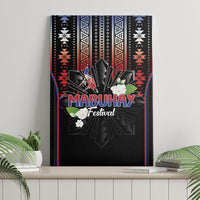 Mabuhay Philippines Festival Canvas Wall Art Filipino Map Sampaguita Igorot Pattern LT14 - Polynesian Pride