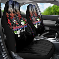 Mabuhay Philippines Festival Car Seat Cover Filipino Map Sampaguita Igorot Pattern LT14 - Polynesian Pride