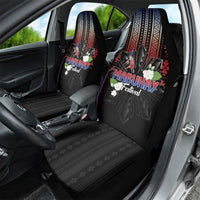 Mabuhay Philippines Festival Car Seat Cover Filipino Map Sampaguita Igorot Pattern LT14 - Polynesian Pride