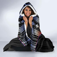 Mabuhay Philippines Festival Hooded Blanket Filipino Map Sampaguita Igorot Pattern LT14 - Polynesian Pride