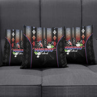 Mabuhay Philippines Festival Pillow Cover Filipino Map Sampaguita Igorot Pattern LT14 - Polynesian Pride