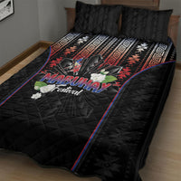 Mabuhay Philippines Festival Quilt Bed Set Filipino Map Sampaguita Igorot Pattern LT14 - Polynesian Pride