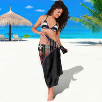 Mabuhay Philippines Festival Sarong Filipino Map Sampaguita Igorot Pattern LT14 - Polynesian Pride