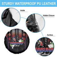 Mabuhay Philippines Festival Spare Tire Cover Filipino Map Sampaguita Igorot Pattern LT14 - Polynesian Pride