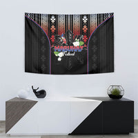 Mabuhay Philippines Festival Tapestry Filipino Map Sampaguita Igorot Pattern LT14 - Polynesian Pride