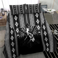 Mabuhay Philippines Festival Bedding Set Filipino Map Black White Igorot Pattern LT14 - Polynesian Pride