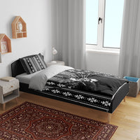 Mabuhay Philippines Festival Bedding Set Filipino Map Black White Igorot Pattern LT14 - Polynesian Pride