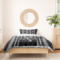 Mabuhay Philippines Festival Bedding Set Filipino Map Black White Igorot Pattern LT14 - Polynesian Pride
