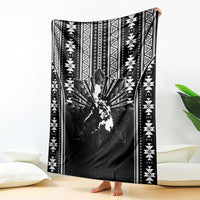 Mabuhay Philippines Festival Blanket Filipino Map Black White Igorot Pattern LT14 - Polynesian Pride