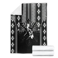 Mabuhay Philippines Festival Blanket Filipino Map Black White Igorot Pattern LT14 - Polynesian Pride