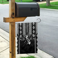 Mabuhay Philippines Festival Garden Flag Filipino Map Black White Igorot Pattern LT14 - Polynesian Pride