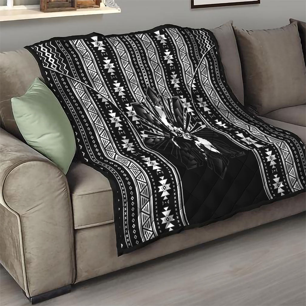 Mabuhay Philippines Festival Quilt Filipino Map Black White Igorot Pattern LT14 - Polynesian Pride