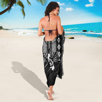 Mabuhay Philippines Festival Sarong Filipino Map Black White Igorot Pattern LT14 - Polynesian Pride