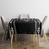 Mabuhay Philippines Festival Tablecloth Filipino Map Black White Igorot Pattern LT14 - Polynesian Pride
