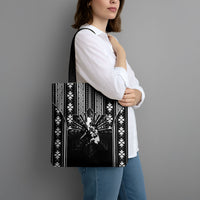 Mabuhay Philippines Festival Tote Bag Filipino Map Black White Igorot Pattern LT14 - Polynesian Pride