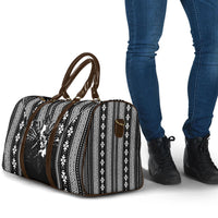 Mabuhay Philippines Festival Travel Bag Filipino Map Black White Igorot Pattern LT14 - Polynesian Pride