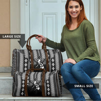 Mabuhay Philippines Festival Travel Bag Filipino Map Black White Igorot Pattern LT14 - Polynesian Pride