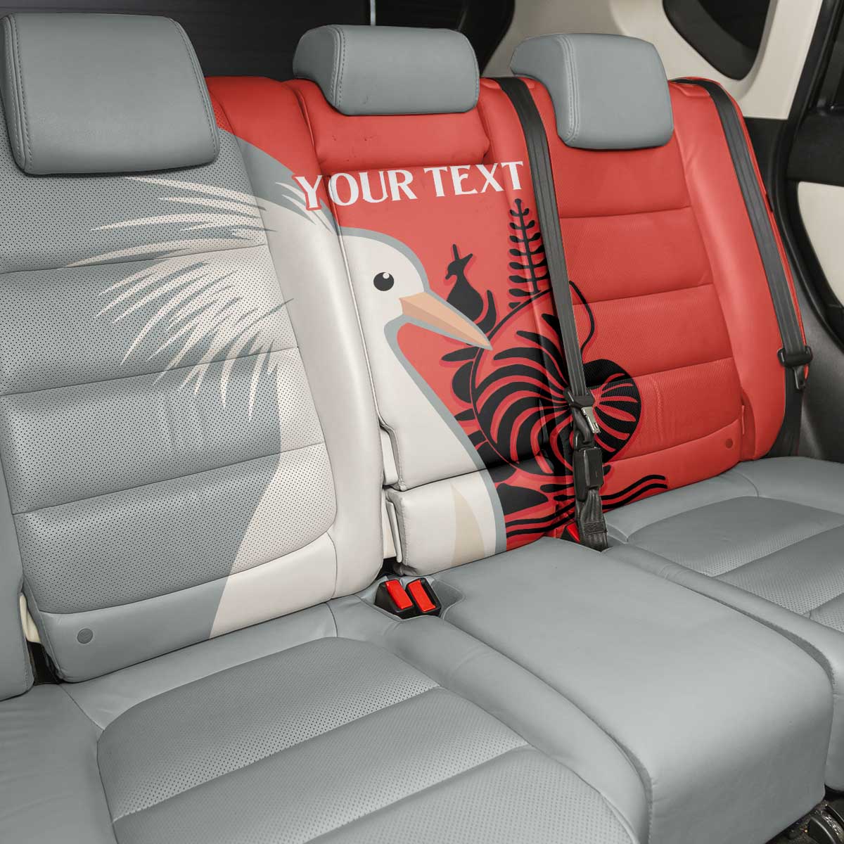 Custom Nouvelle-Caledonie Football Back Car Seat Cover Allez Les Cagous Simple Style