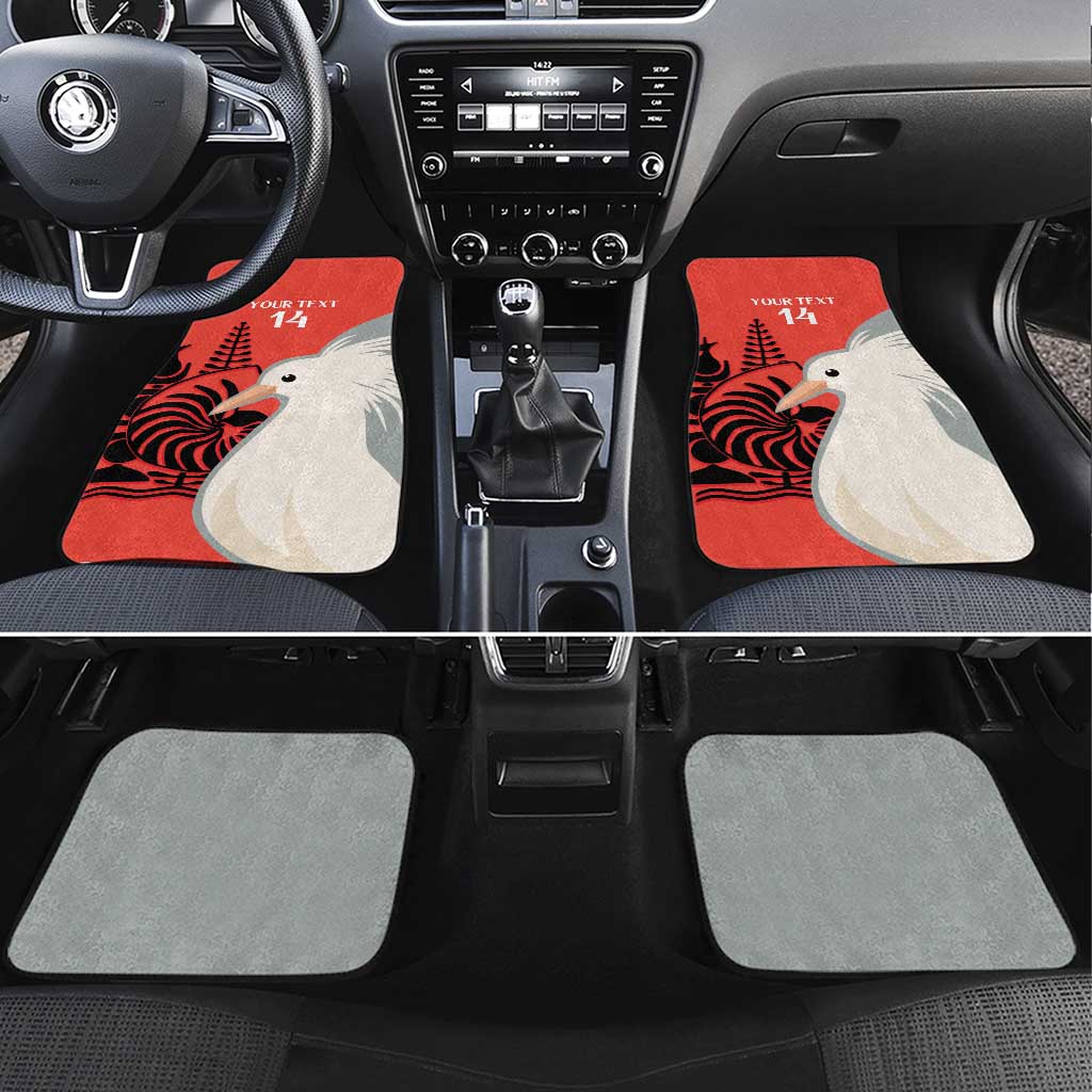 Custom Nouvelle-Caledonie Football Car Mats Allez Les Cagous Simple Style