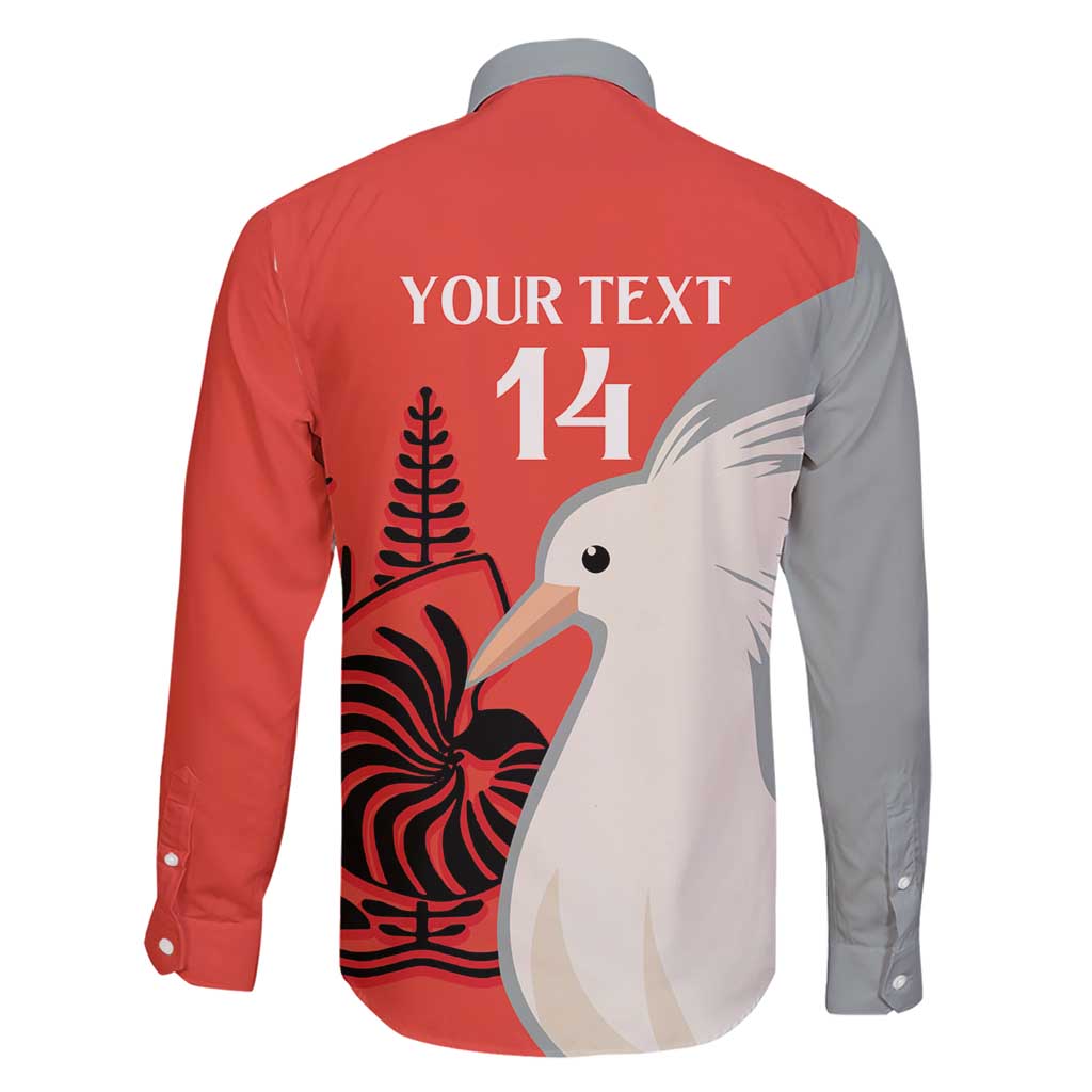 Custom Nouvelle-Caledonie Football Family Matching Short Sleeve Bodycon Dress and Hawaiian Shirt Allez Les Cagous Simple Style