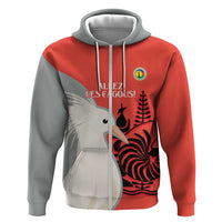 Custom Nouvelle-Caledonie Football Hoodie Allez Les Cagous Simple Style