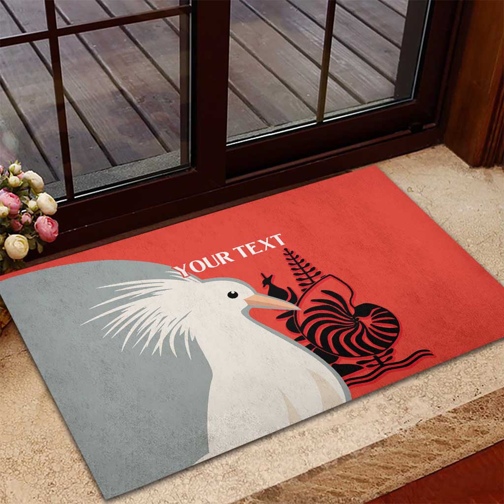 Custom Nouvelle-Caledonie Football Rubber Doormat Allez Les Cagous Simple Style
