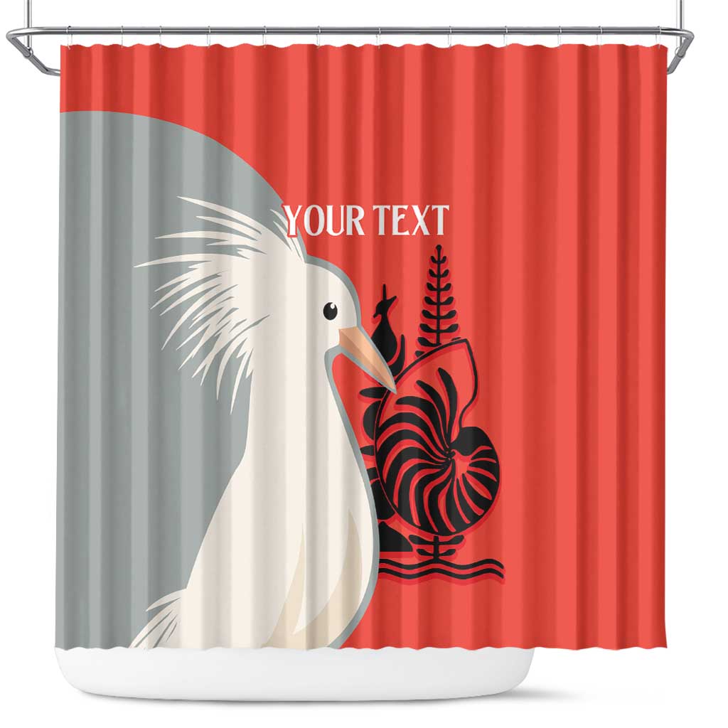 Custom Nouvelle-Caledonie Football Shower Curtain Allez Les Cagous Simple Style