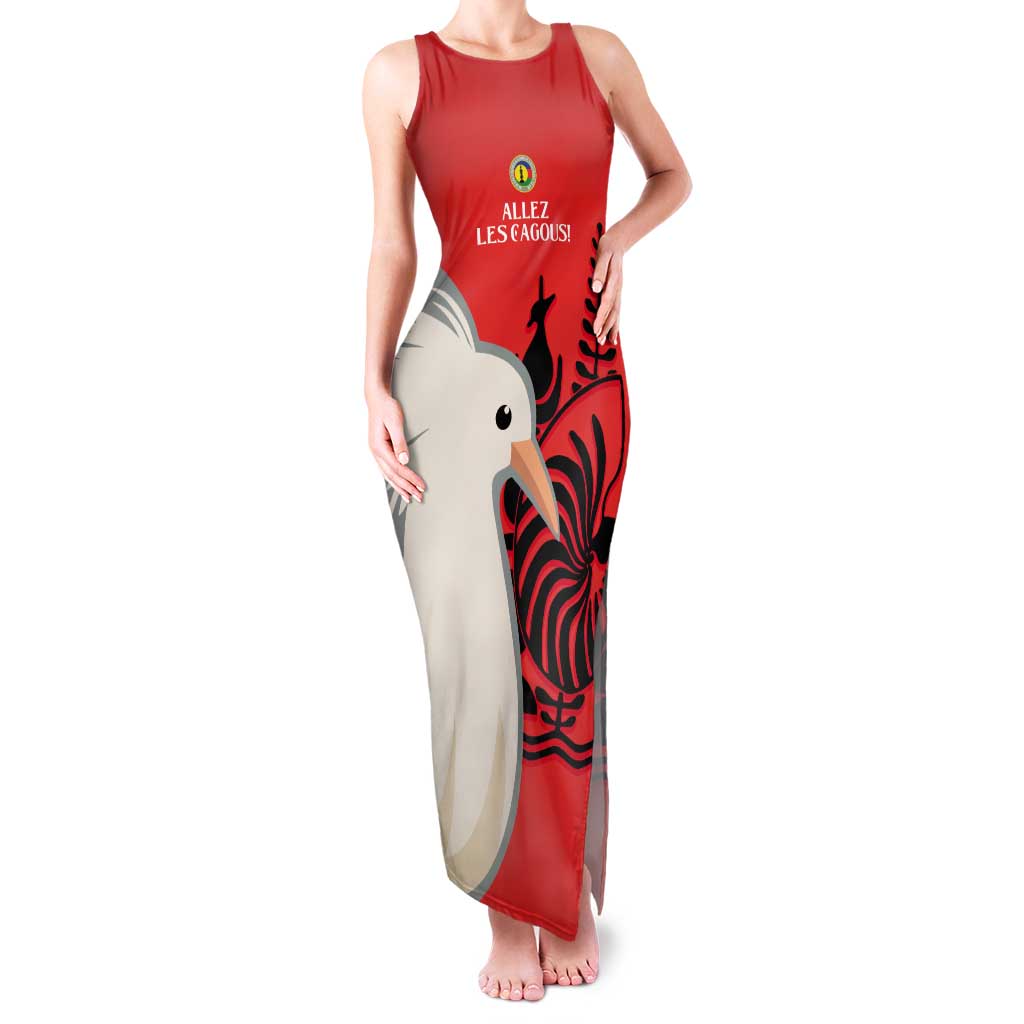 Custom Nouvelle-Caledonie Football Tank Maxi Dress Allez Les Cagous Simple Style