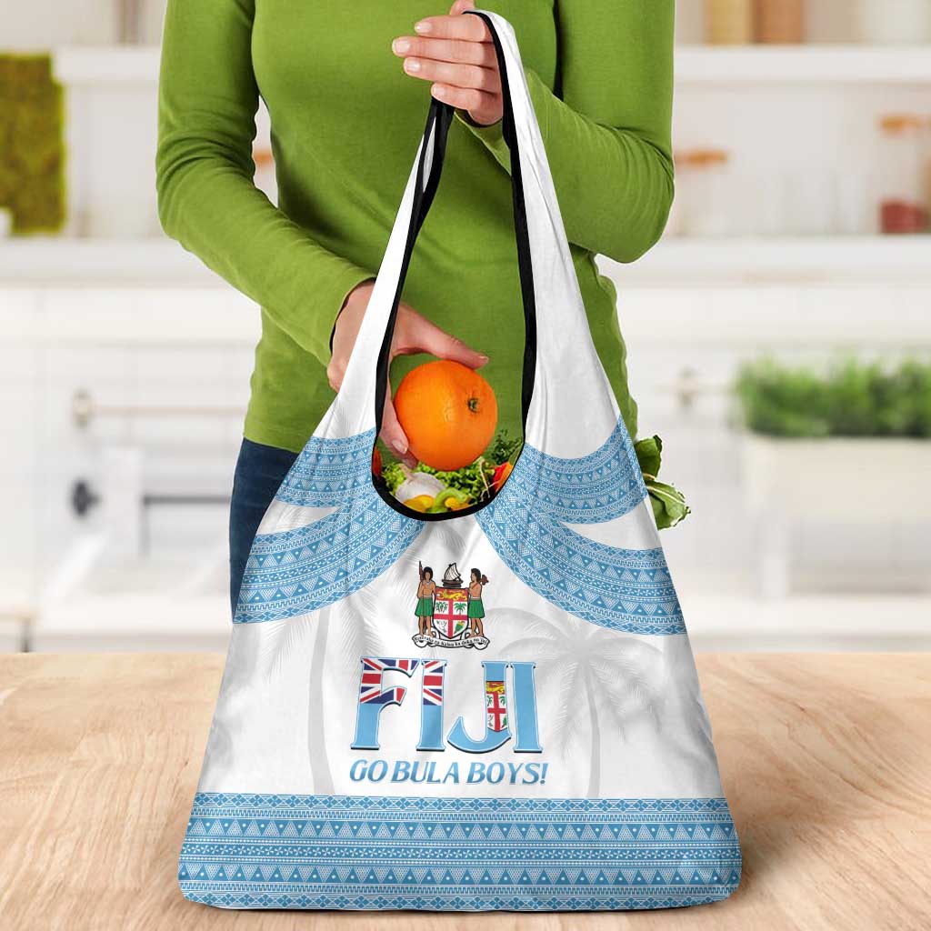 Fiji Tapa Football Grocery Bag Go Bula Boy!