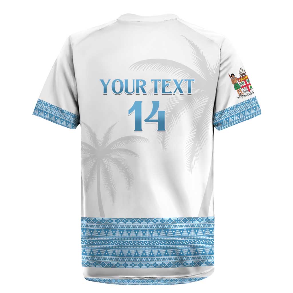 Custom Fiji Tapa Football Rugby Jersey Go Bula Boy!