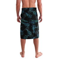 New Zealand Silver Fern Curling Personalised Lavalava Aotearoa Kiwi Ponga Paua Shell Version - Polynesian Pride