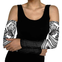 Philippines Eagle Sun Arm Sleeves Filipino Agila Polynesian Tattoo Black Color LT14 - Polynesian Pride