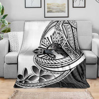 Philippines Eagle Sun Blanket Filipino Agila Polynesian Tattoo Black Color