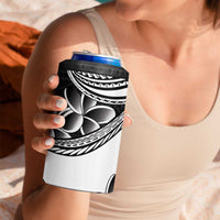 Philippines Eagle Sun 4 in 1 Can Cooler Tumbler Filipino Agila Polynesian Tattoo Black Color LT14 - Polynesian Pride