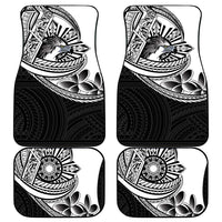 Philippines Eagle Sun Car Mats Filipino Agila Polynesian Tattoo Black Color