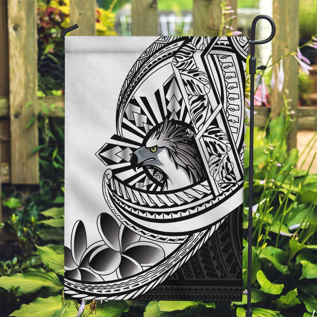 Philippines Eagle Sun Garden Flag Filipino Agila Polynesian Tattoo Black Color
