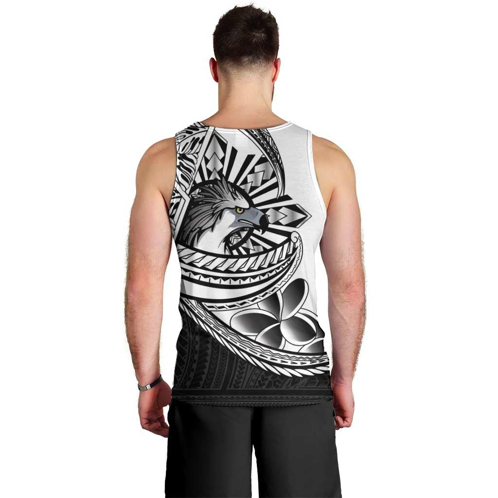 Philippines Eagle Sun Men Tank Top Filipino Agila Polynesian Tattoo Black Color LT14 - Polynesian Pride