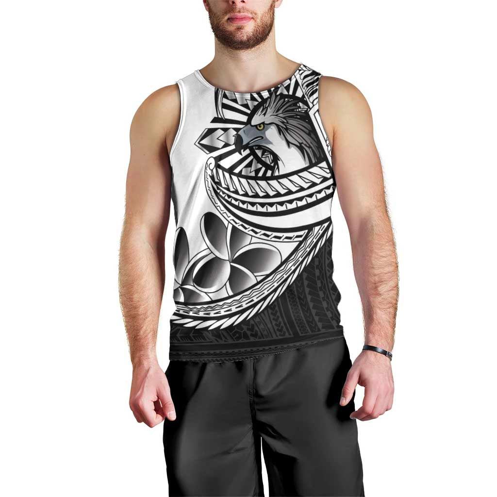 Philippines Eagle Sun Men Tank Top Filipino Agila Polynesian Tattoo Black Color LT14 - Polynesian Pride