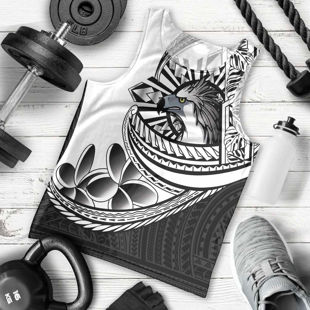 Philippines Eagle Sun Men Tank Top Filipino Agila Polynesian Tattoo Black Color LT14 - Polynesian Pride