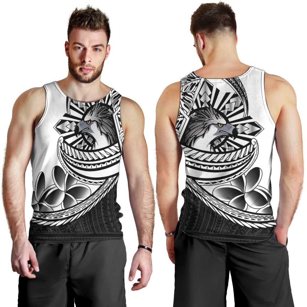 Philippines Eagle Sun Men Tank Top Filipino Agila Polynesian Tattoo Black Color LT14 - Polynesian Pride