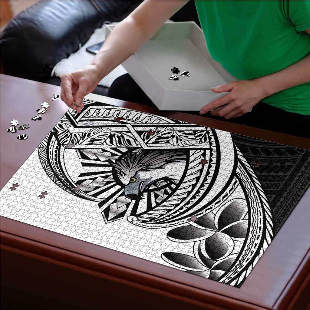 Philippines Eagle Sun Puzzle Filipino Agila Polynesian Tattoo Black Color